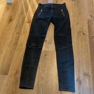 Hudson Stark Moto Super Skinny Jeans